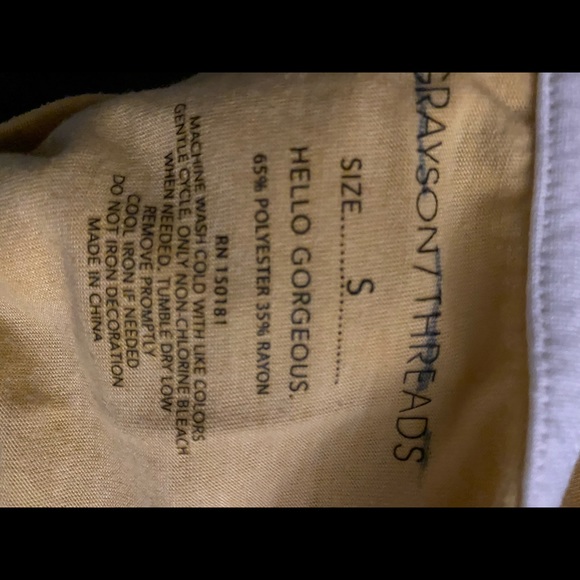 Grayson Threads Yellow Tank - Picture 2 of 2